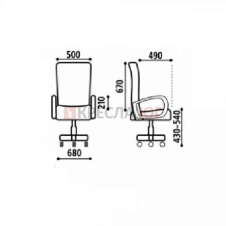 Офисное кресло Дипломат